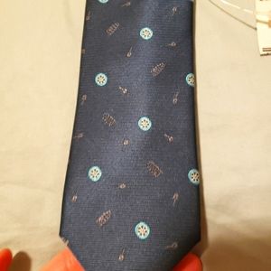Alfani men's slim Auto themed tie